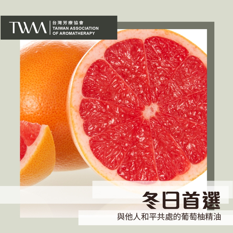 冬日首選：與他人和平共處的葡萄柚精油