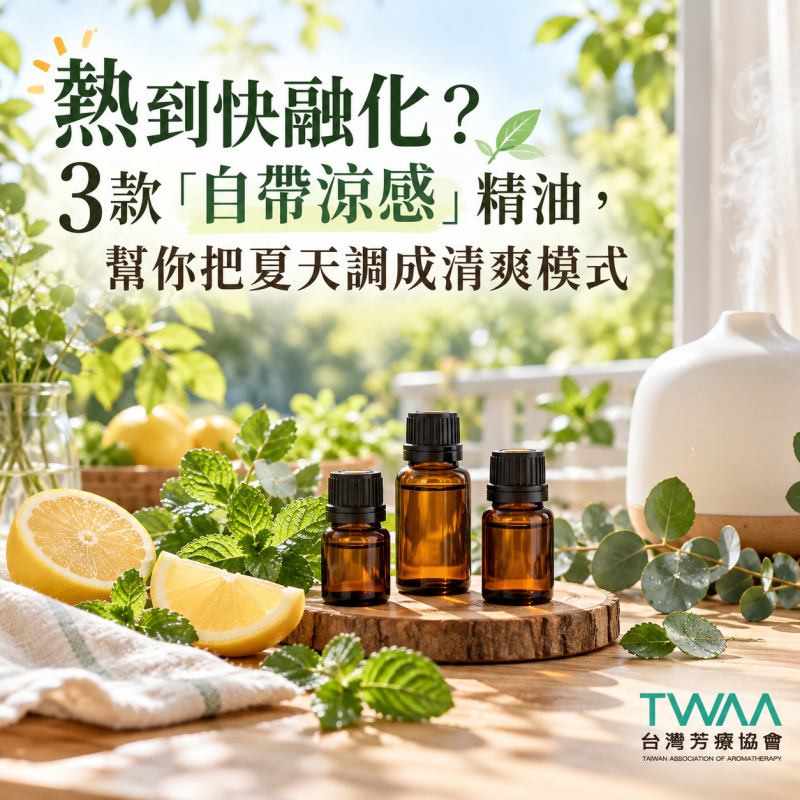 熱到快融化？3款「自帶涼感」精油，幫你把夏天調成清爽模式