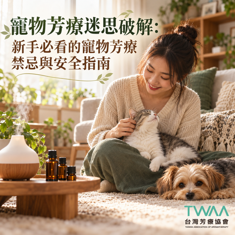 寵物芳療迷思破解：新手必看的寵物芳療禁忌與安全指南
