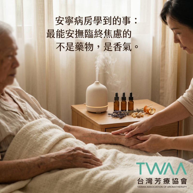 【診間筆記】我在安寧病房學到的事：最能安撫臨終焦慮的不是藥物，而是香氣。