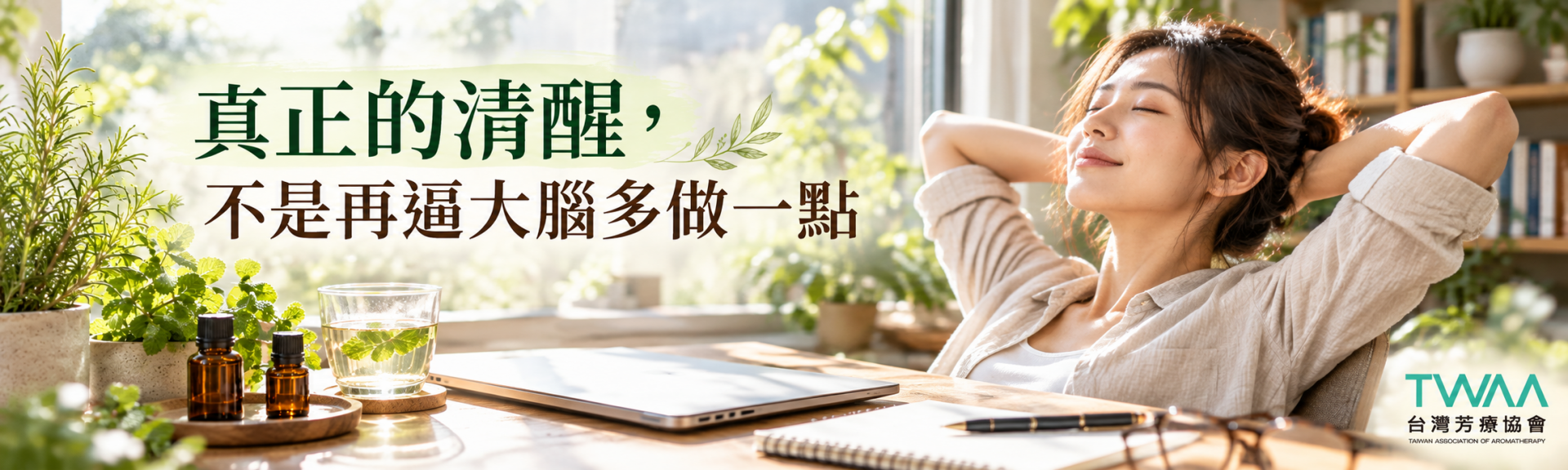 數位腦霧專注力與螢幕休息芳療日常