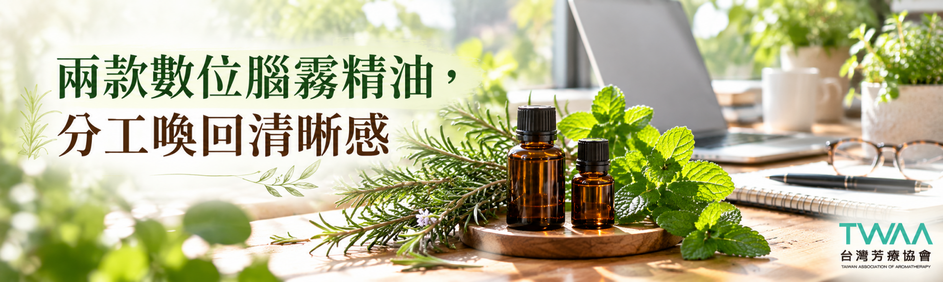迷迭香與歐薄荷數位腦霧精油使用指南