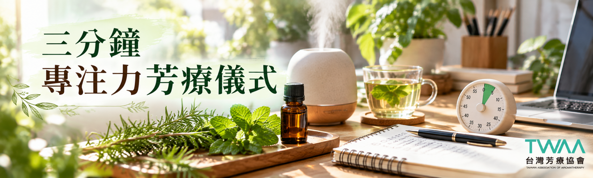 迷迭香歐薄荷專注力芳療擴香配方